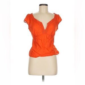 New York & company Women's Orange Top